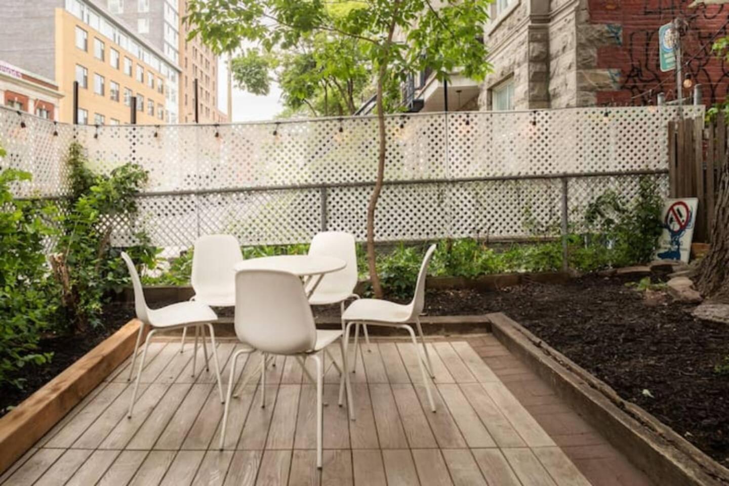 Heart Of Mtr For Memerable Experiance 2 Backyard 7Minmetro Fully Renovated & Equipped Montréal Exterior foto